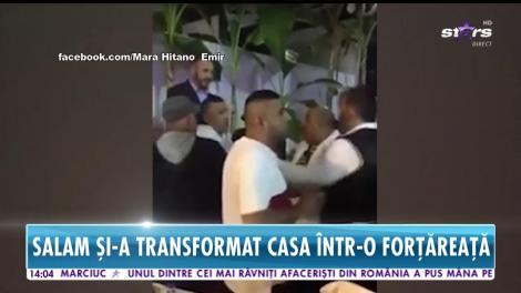 Casa lui Florin Salam a devenit o fortăreaţă! Artistul se teme pentru siguranţa lui şi a familiei