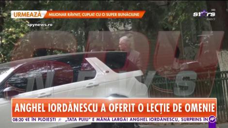 Anghel Iordănescu are o situaţie materială excelentă, iar din când în când le oferă şi altora din avuţia sa