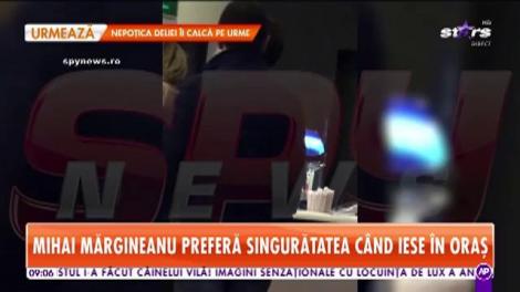 Mihai Mărgineanu preferă singurătatea c&acirc;nd iese &icirc;n oraş