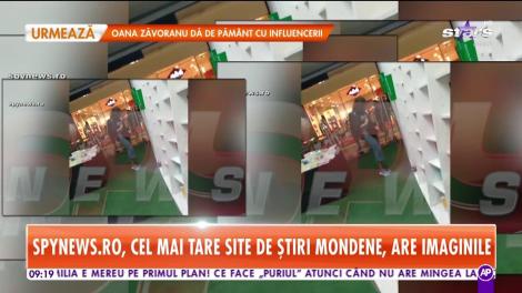 Cum a ieşit văduva lui Şerban Georgescu, în oraş