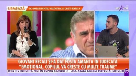Giovani Becali și-a dat în judecată fosta amantă. Miza este uriașa!