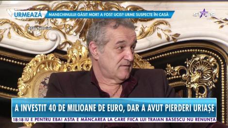 Gigi Becali, pierderi uriașe după o investiție 40 de milioane de euro