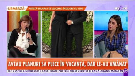 Valentina Pelinel a fost nevoită să îşi amâne vacanţele după noile probleme cu legea ale soţului Cristi Borcea