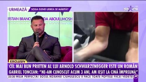 Cel mai bun prieten al lui Arnold Schwarzenegger este un român! Toate detaliile despre legătura dintre celebrul actor și Gabriel Toncean