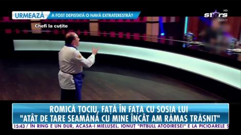 Romică Tociu s-a decis să participe la emisiunea „Chefi la cuţite” pentru a arăta ce minuni face în bucătărie