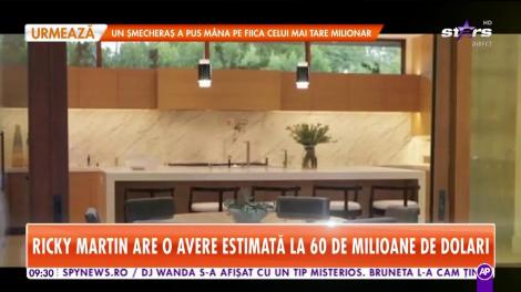 Cum arată casa spectaculoasă de 13 milioane de dolari a lui Ricky Martin