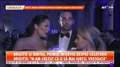 Brigitte Sfăt și iubitul, primele declaraţii imediat după căsătorie