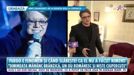 Noul Fuego ne-a dezvăluit secretul lui! A slăbit aproape 15 kilograme în doar două luni!