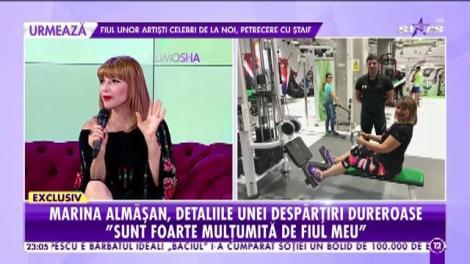 Una caldă, alta rece pentru Marina Almăşan! Prezentatoarea a rămas fără partener de sală