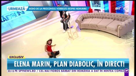 (VIDEO) A păţit-o-n direct! Elena şi-a arătat... talentul în faţa lui Morar. Şi... s-a văzut tot