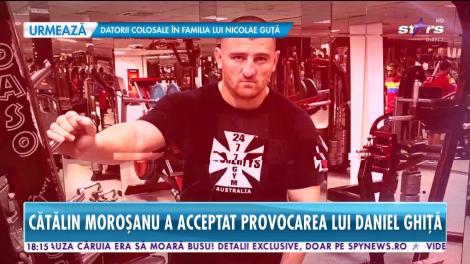 Cătălin Moroşanu a acceptat provocarea lui Daniel Ghiţă