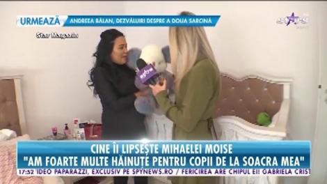 Mihaela Moise se pregătește să nască, însă nu este pe deplin fericită
