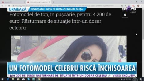 Un fotomodel celebru riscă închisoarea, după ce a făcut un scandal monstru într-un mall din Capitală