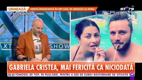 Gabriela Cristea şi Tavi Clonda au mers la clinică să vadă cum evoluează sarcina