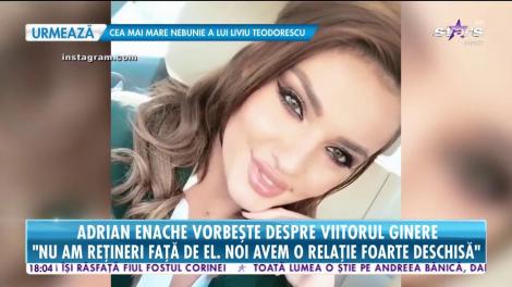 Adrian Enache spune totul despre viitorul lui ginere