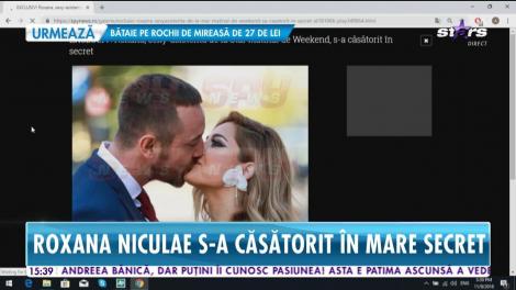 Roxana Niculae, sexy-asistenta de la Star Matinal, s-a căsătorit &icirc;n secret
