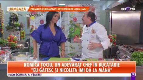 E unul dintre cei mai iubiţi actori, dar are o pasiune secretă! Romică Ţociu e as în bucătărie!