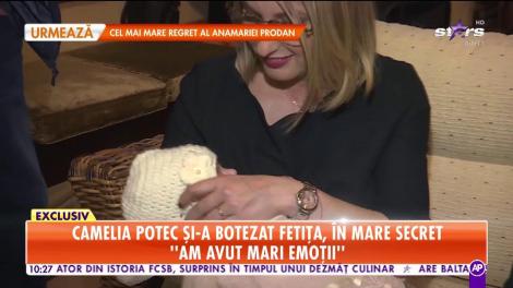 Mare sărbătoare mare, în familia Cameliei Potec! Fosta sportivă și-a botezat fetița a cărei nașă a fost nimeni alta decât… Gabi Szabo!
