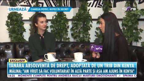 O româncă absolventă de drept, adoptată de un trib din Kenya