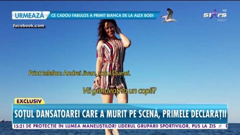 Soțul dansatoarei care a murit pe scenă, declarații cutremurătoare: ”A căzut și nu am mai putut să vorbesc cu ea. La mine în brațe s-a întâmplat totul”