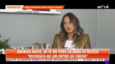 Andreea Raicu, despre momentele când a făcut foamea: ”Nu mâncam până leșinam!”