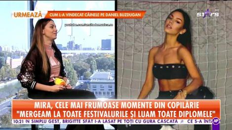 Mira, interviu emoționant. Artista a vorbit, pentru prima dată, despre copilăria sa