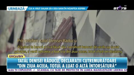 Tatăl Denisei Răducu, declarații cutremurătoare. Pe cine acuză bărbatul de decesul fulgerător al artistei