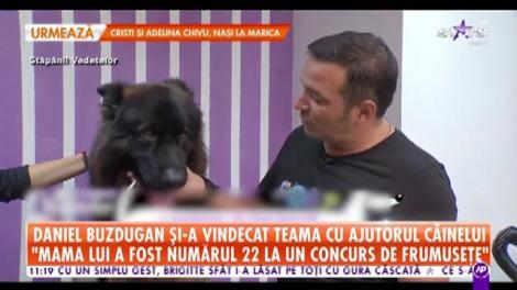 Daniel Buzdugan și-a vindecat teama cu ajutorul câinelui