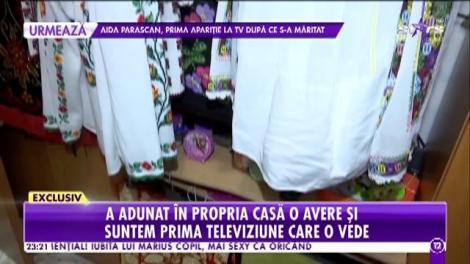 Geta State a adunat în propria casă o avere din costume populare!