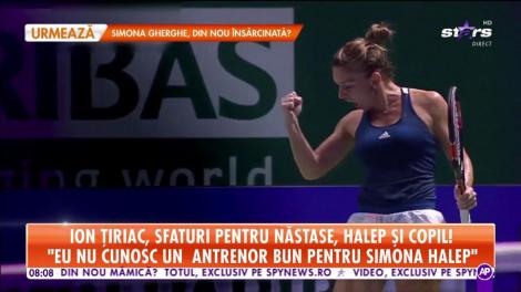 Ion Ţiriac, sfaturi pentru Simona Halep: "Eu nu cunosc un antrenor bun pentru ea"