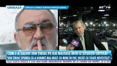 Cum l-a salvat Ion Țiriac pe Ilie Năstase într-o situație critică: "Gemeam că mă durea și m-a văzut tot alb și transpirat"
