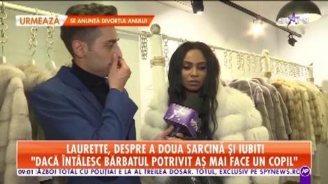 Laurette, despre a doua sarcină și iubit: "Simt nevoia unui bărbat în viața mea"