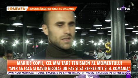Marius Copil, cel mai tare tenismen al momentului: "Am avut cel mai bun sfârșit de an"