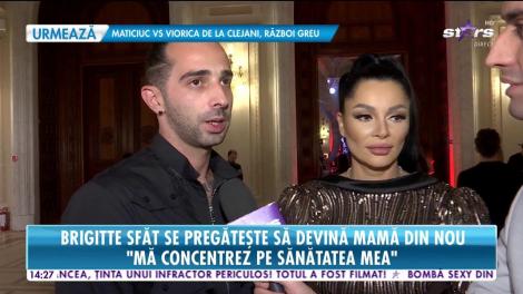 Brigitte Sfăt se pregăteşte să devină mamă din nou