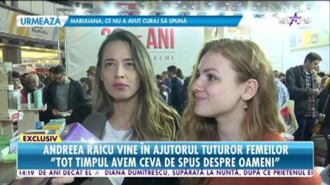 Andreea Raicu vine în ajutorul femeilor: "Cartea se adresează tuturor celor care vor să se descopere"
