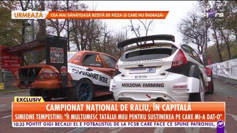Campionat național de raliu, în Capitală! Mihai Leu: "Când sunt în mașină, îmi place cel mai mult"