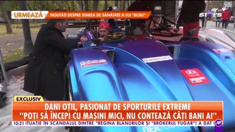 Dani Oțil, pasionat de sporturile extreme: "Eu vin din Reșița și la noi duminica erau organizate circuite stradale"