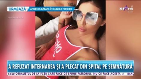 Anna Roman a ajuns la urgențe, în Dubai