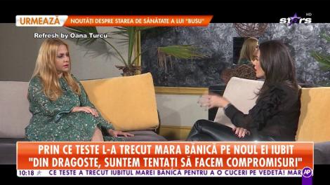 Prin ce teste l-a trecut Mara Bănică pe noul ei iubit: "Nu aș mai alege un om care să nu aibă umor"