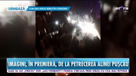 Alina Pușcău, mare petrecere de ziua ei de naștere