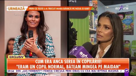 Cum era Anca Serea în copilărie: "Eram foarte cuminte când eram copilă"