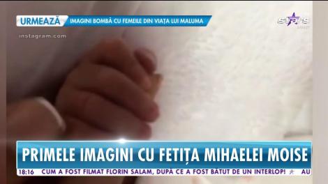 Primele imagini cu fetița Mihaelei Moise