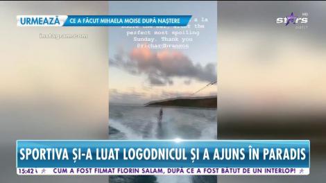 Maria Sharapova a plecat într-o super vacanţă, împreună cu logodnicul ei