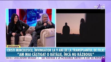 Cristi Minculescu, învingător la nouă ani de la transplantul de ficat!