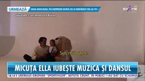Andreea Bălan are cu ce să se mândrească! Fetiţa artistei îi calcă pe urme