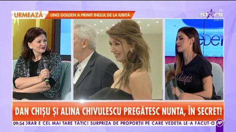 Dan Chișu și Alina Chivulescu fac nunta în secret