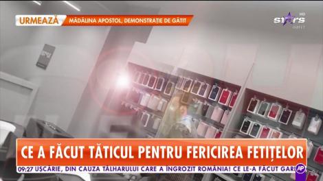 Mihai Morar a ieşit la o sesiune de shopping împreună cu gemenele