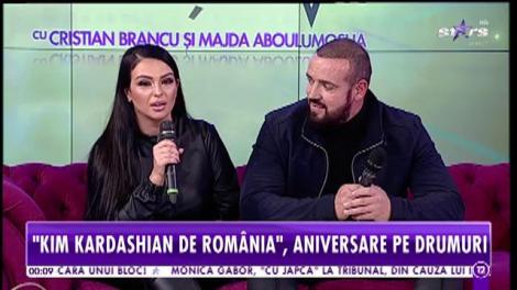 "Kim Kardashian de România", aniversare pe drumuri