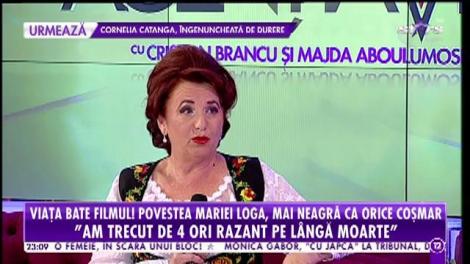 Maria Loga, poveste de viață care bate scenariul oricărui film: ”L-am văzut cu ochii mei când mi-a luat fetele. Le auzeam cum țipă!”