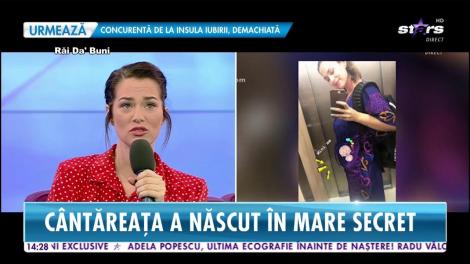 Prima fotografie cu Feli şi fetiţa ei!  Artista a născut în mare secret
